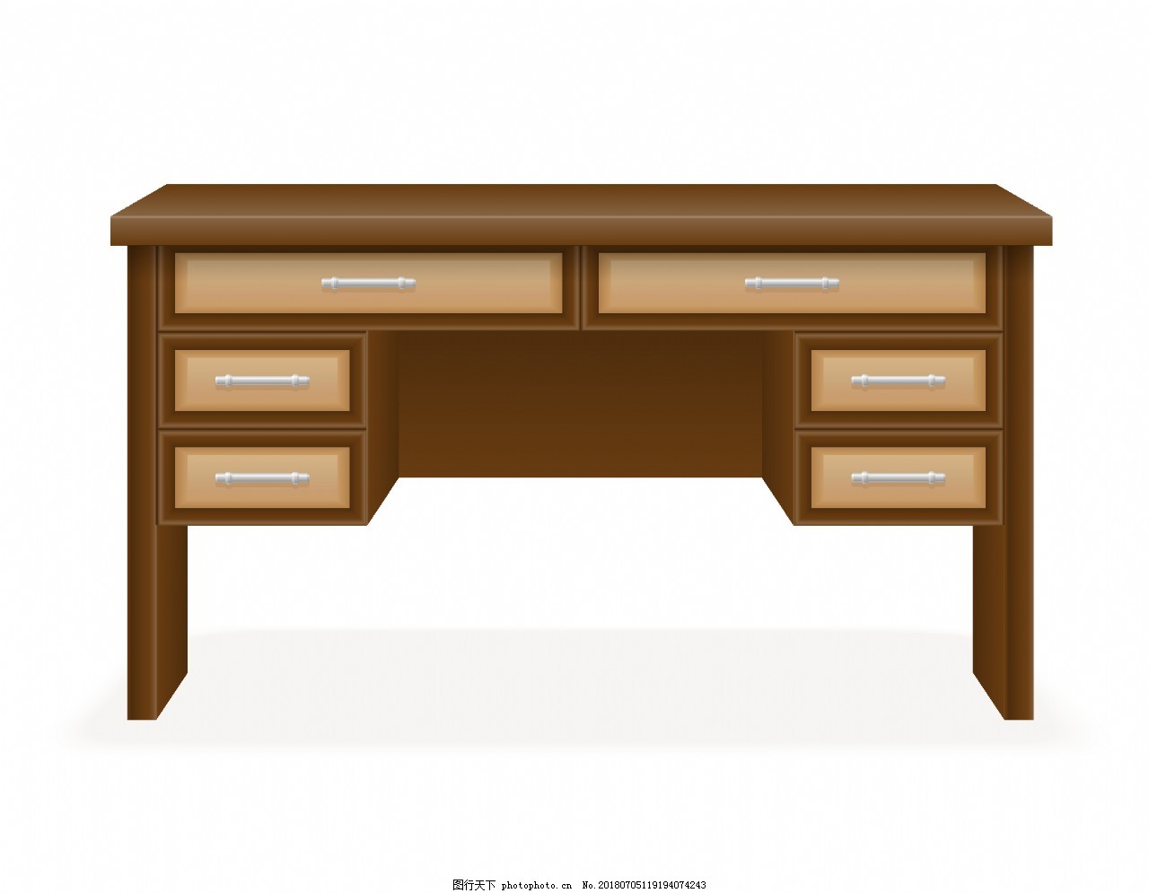 卡通書(shū)桌矢量元素 為家具設(shè)計(jì)注入童趣與創(chuàng)意